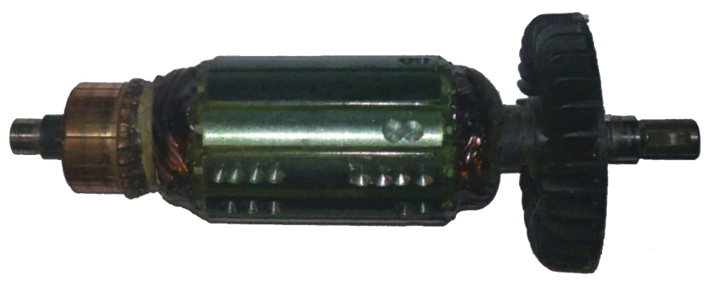 Якорь мшу Китай 0.9-кВт (резьба, D:8ш/10/37/25/8-мм, L:157-мм) [AEZ]