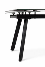 Стол из керамогранита 120 (+30) (+30) цвет Bulgarian Grey matt