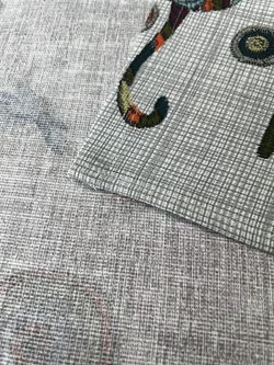 Штора из рогожки Сказка "Коты" 145х180 см 1 шт