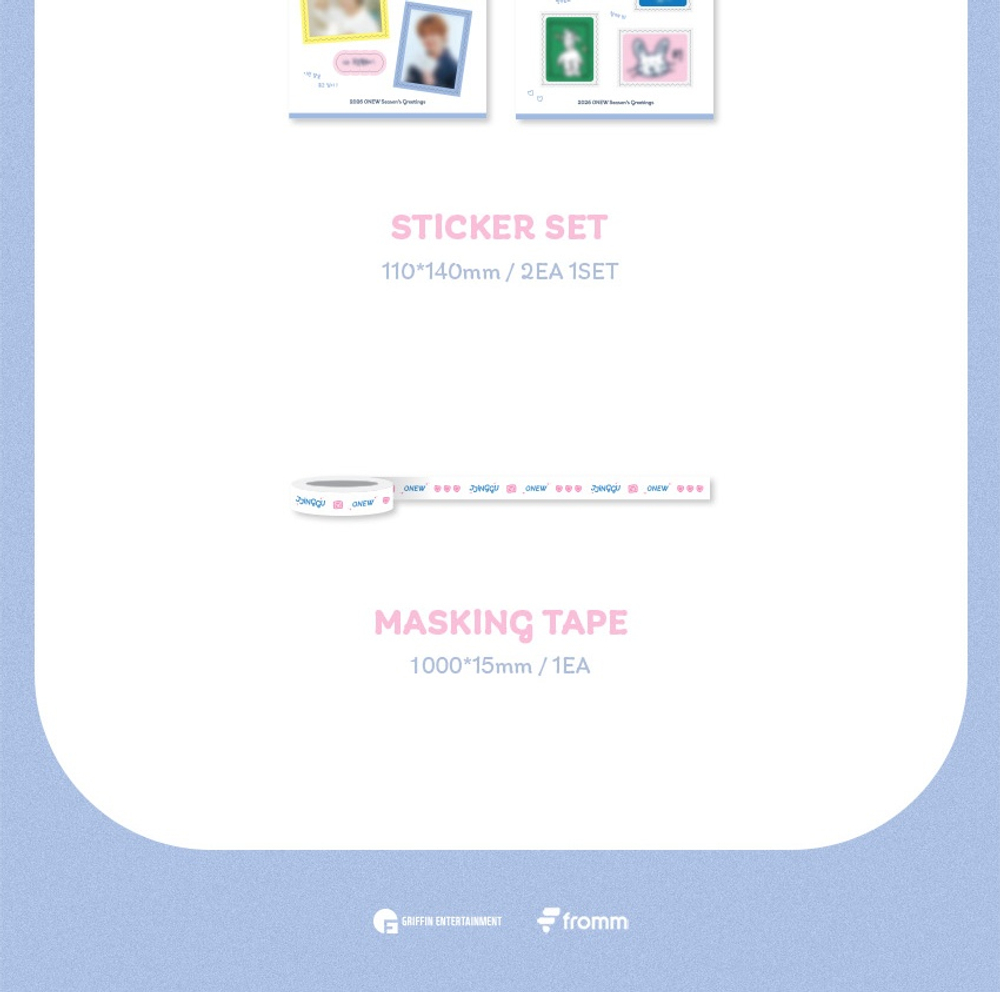товары ONEW - DEAR MY JJINGGU 2026 ONEW SEASON'S GREETINGS