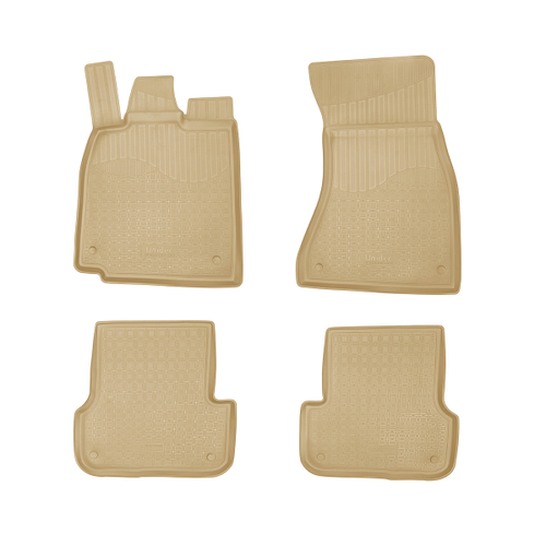 Ковры в салон Norplast/Unidec для Audi A7 в кузове 4G:C7 (2010-)Полиуретан,Бежевый, арт.NPA10-C05-450-B