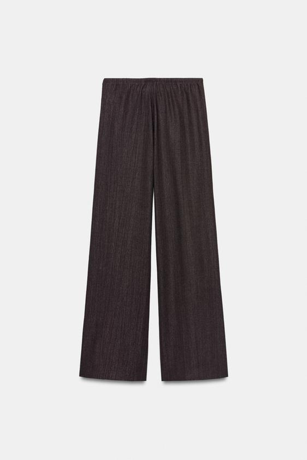 ZARA БРЮКИ ПРЯМОГО КРОЯ В СТИЛЕ РУСТИК, АНТРАЦИТОВО-СЕРЫЙ