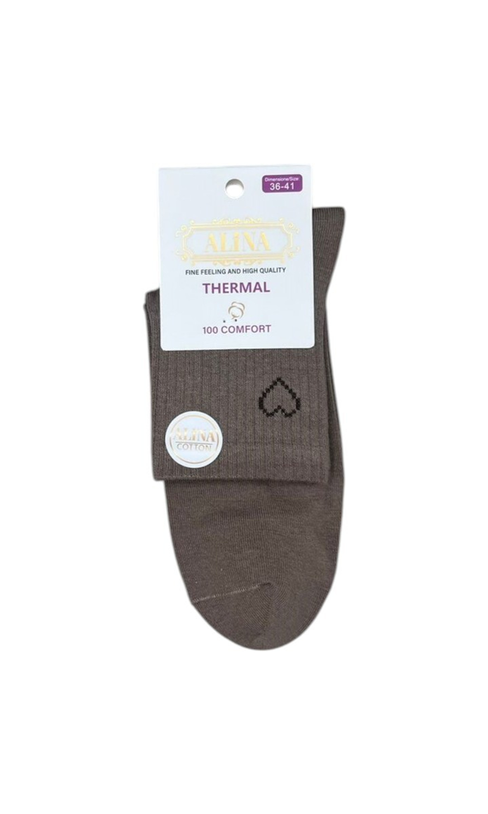 Женские носки из хлопка набор 10 пар