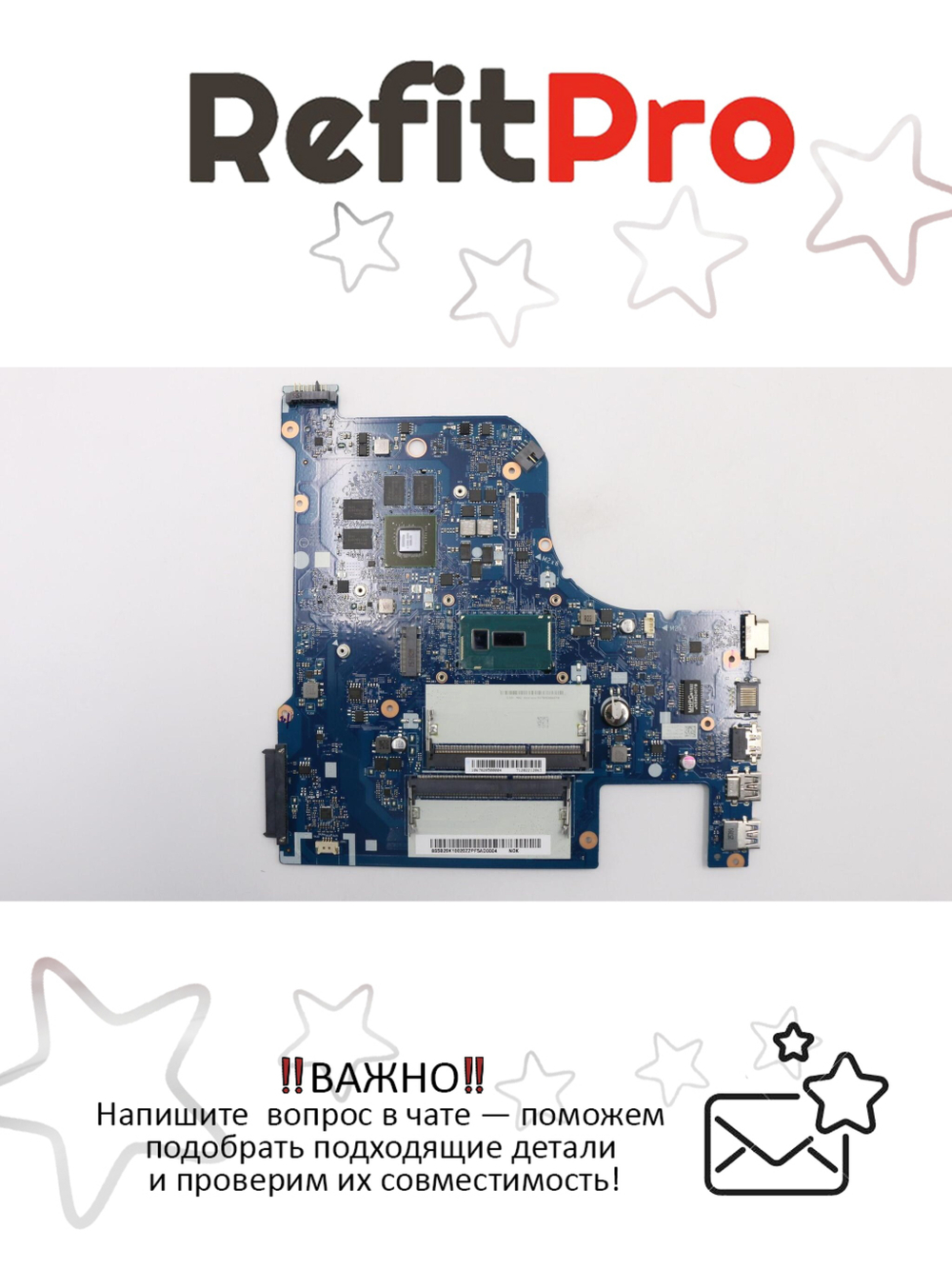 Материнская плата для ноутбука Lenovo G70-80 Laptop NOK Intel Pentium 3825U GeForce 920M 2G (5B20K10020), оригинал