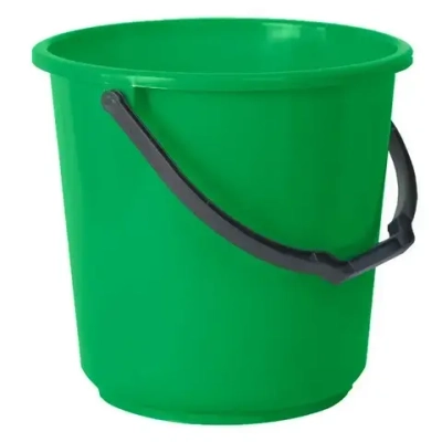 Ведро Тюльпан 17л (Зелёный) (комплект 10 шт)