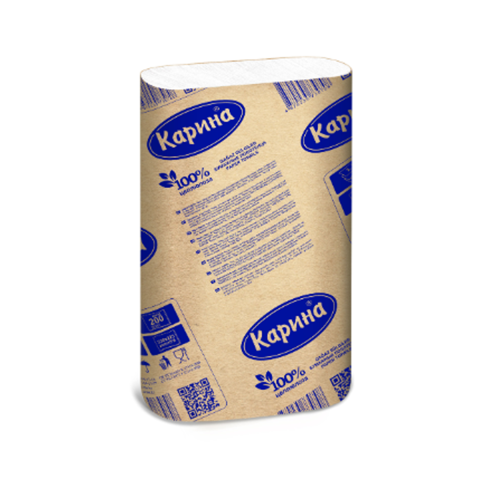 Полотенца Карина Z-200 225х230 2 слоя 200 шт
