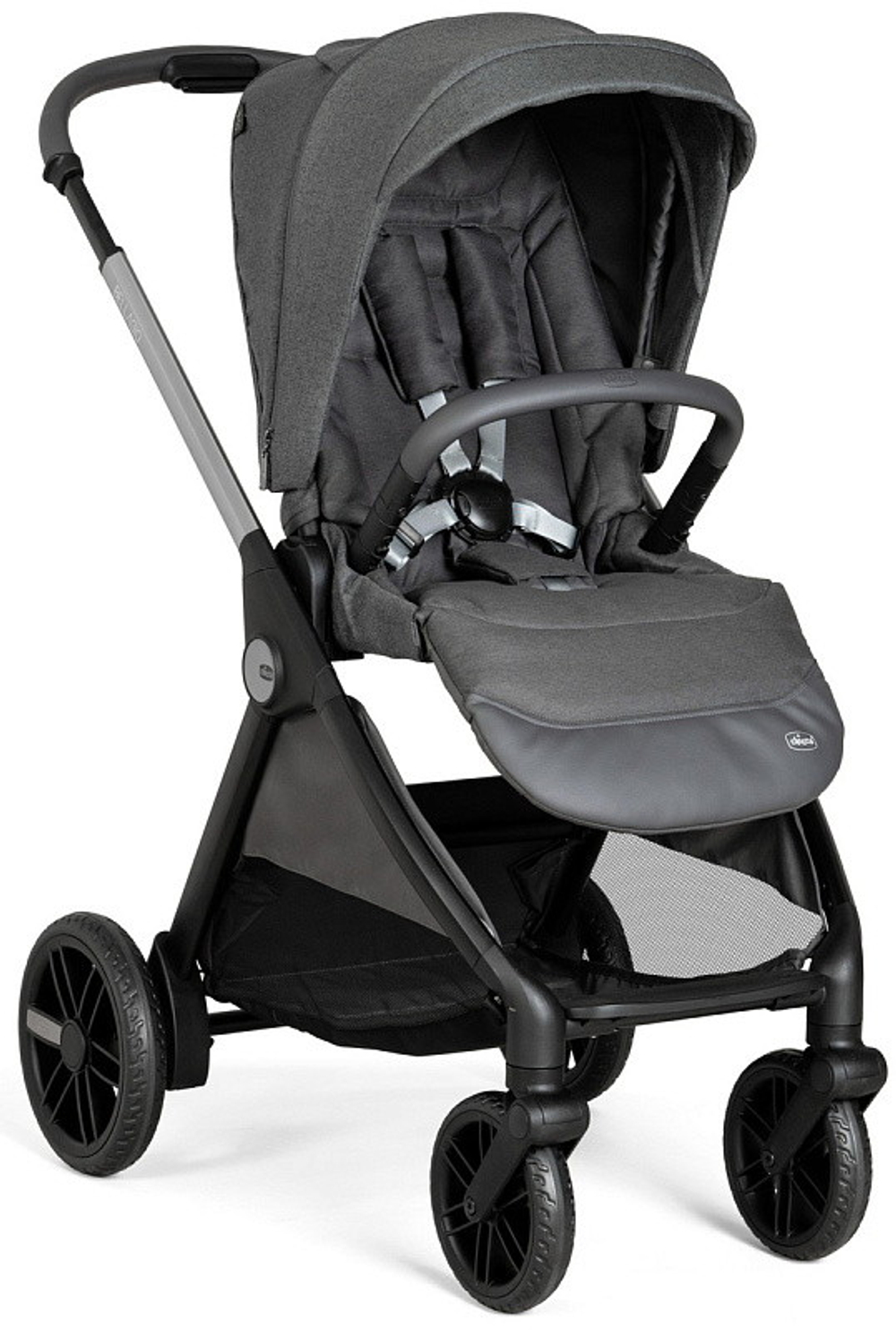 Коляска Chicco Bellagio 3 в 1 с автокреслом Kory Plus Lunar Rock Black Satin