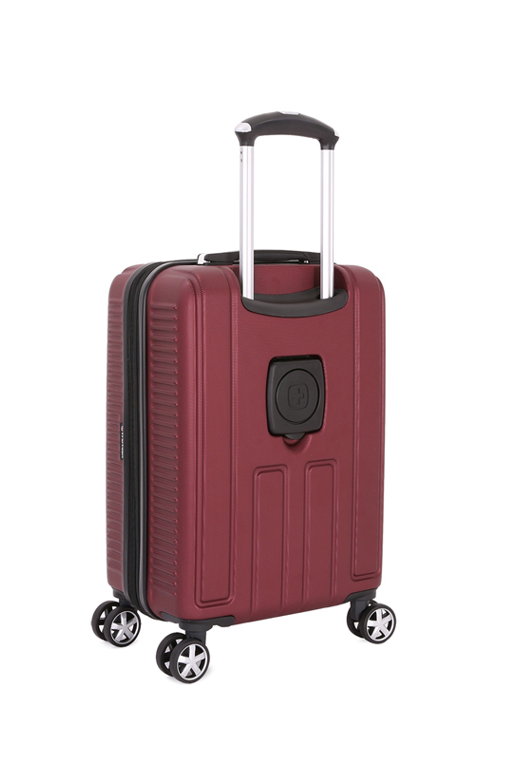 Чемодан Wenger Vaud, бордовый, с подставкой для кофе, 47x23x35 см, 38 л