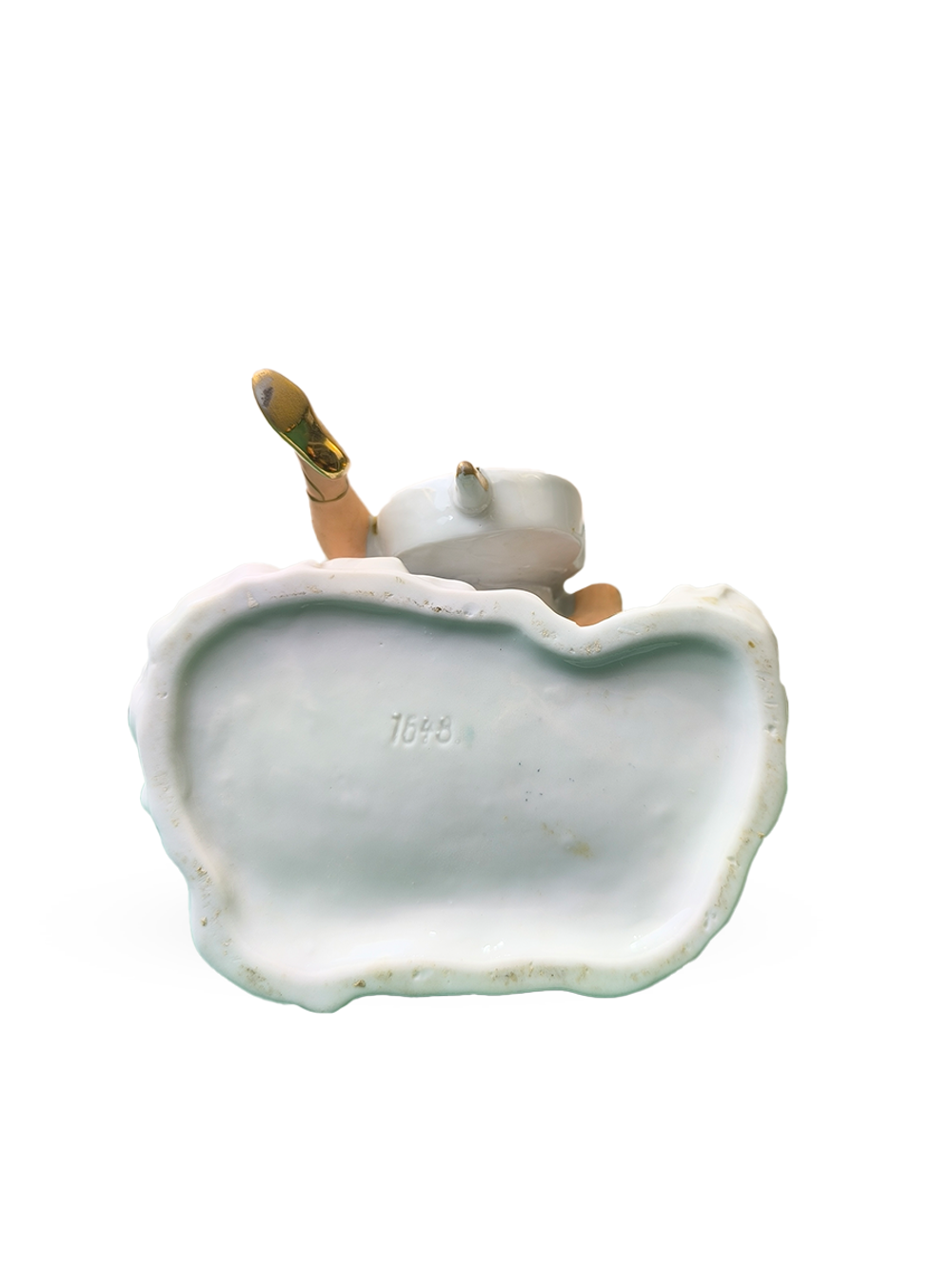 Фарфоровая статуэтка "Девушка с виолончелью" Германия