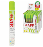 Клей канцелярский 50мл. сетчатый аппликатор (STAFF)