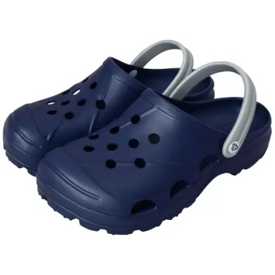 Сабо мужские «Ола» (фиолетово-синий/дымчатый серый, 45 (QR))