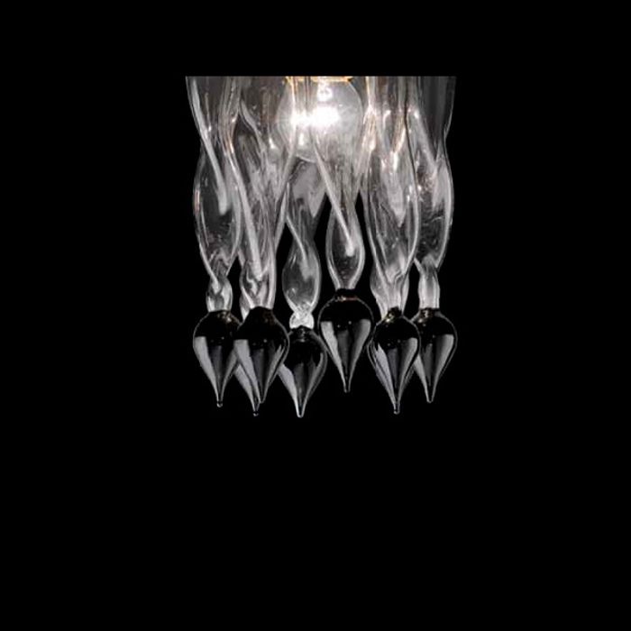 Настенный светильник Patrizia Volpato LP-530/APP2 argento nero