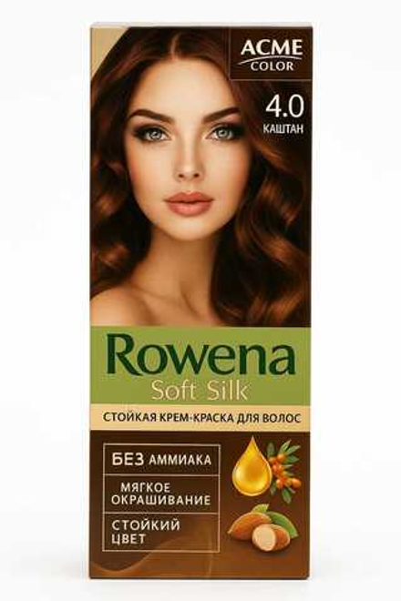 Краска для волос Rowena Каштан 4.0