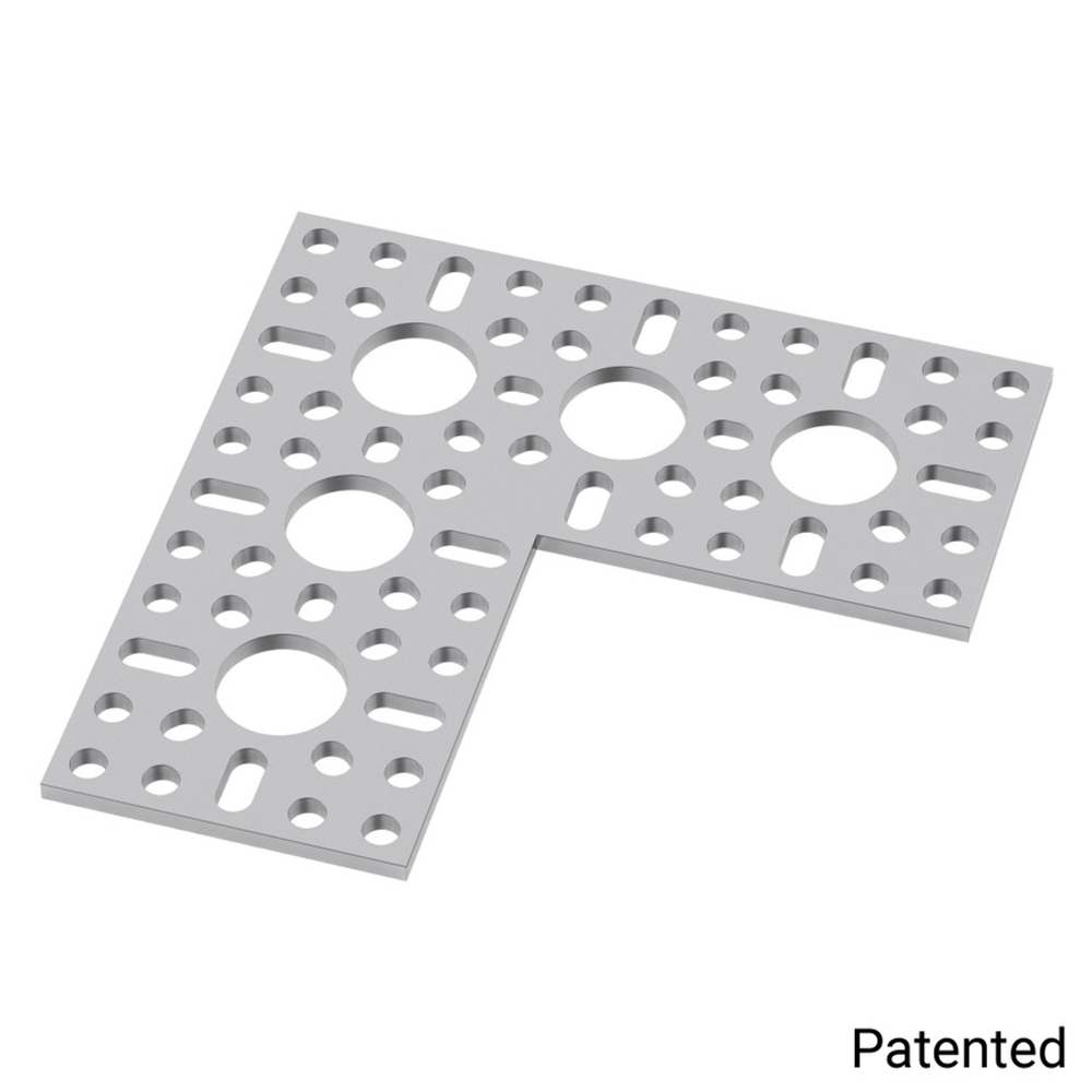 1108 Series Flat Pattern Bracket (4-1)