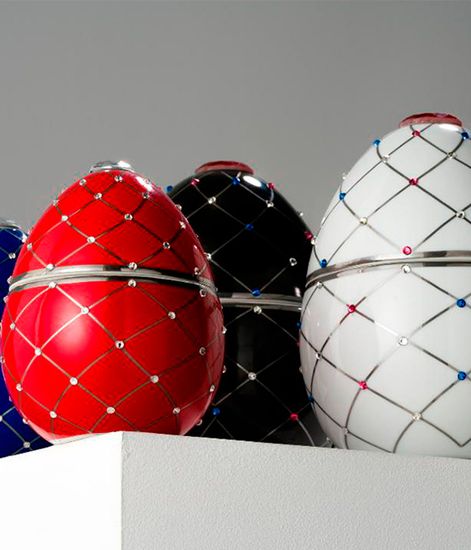 Black with Silver Stripes, свеча Bois de Russie, Ladenac Milano