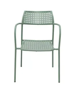"Посейдон" стул стальной, цвет зеленый