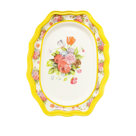 Поднос с узорами