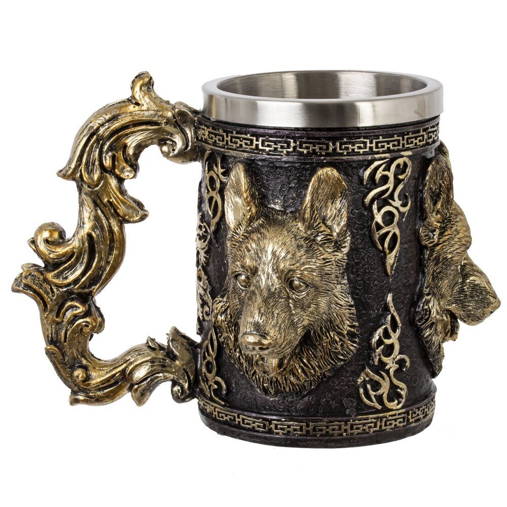 GAEM Кружка "Волк", 600 мл, L19 W14 H13 см