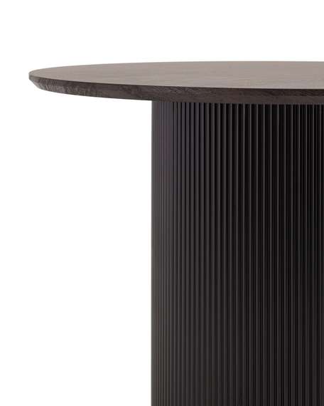 Стол Ballet Ø100 см, темное дерево