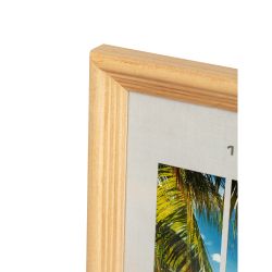 Фоторамка Image Art С18 15х21 деревянная из сосны, цвет без цв, вставка стекло