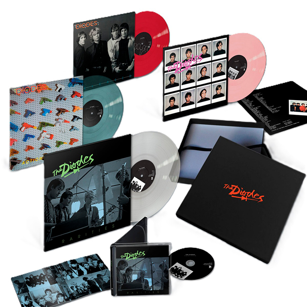 The Diodes / The Diodes (Coloured Vinyl)(4LP+CD)