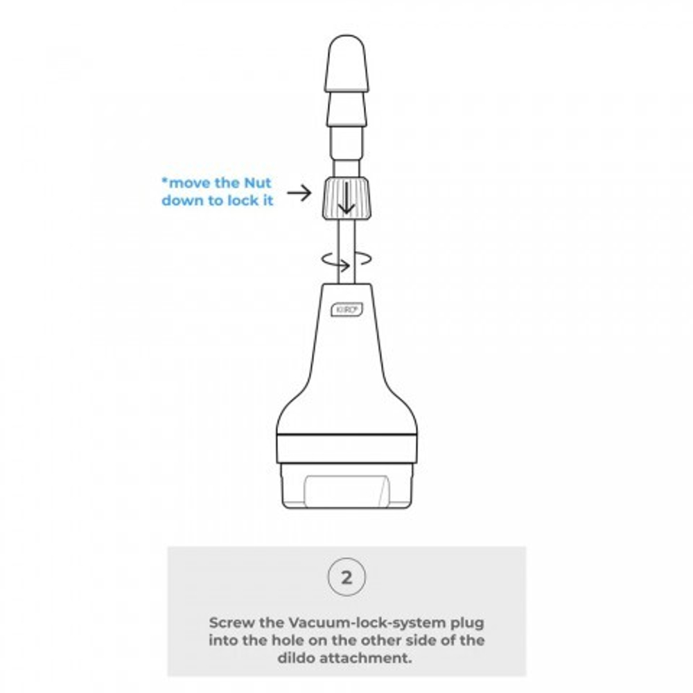 Адаптер для фиксации фаллоимитатора на Keon KIIROO