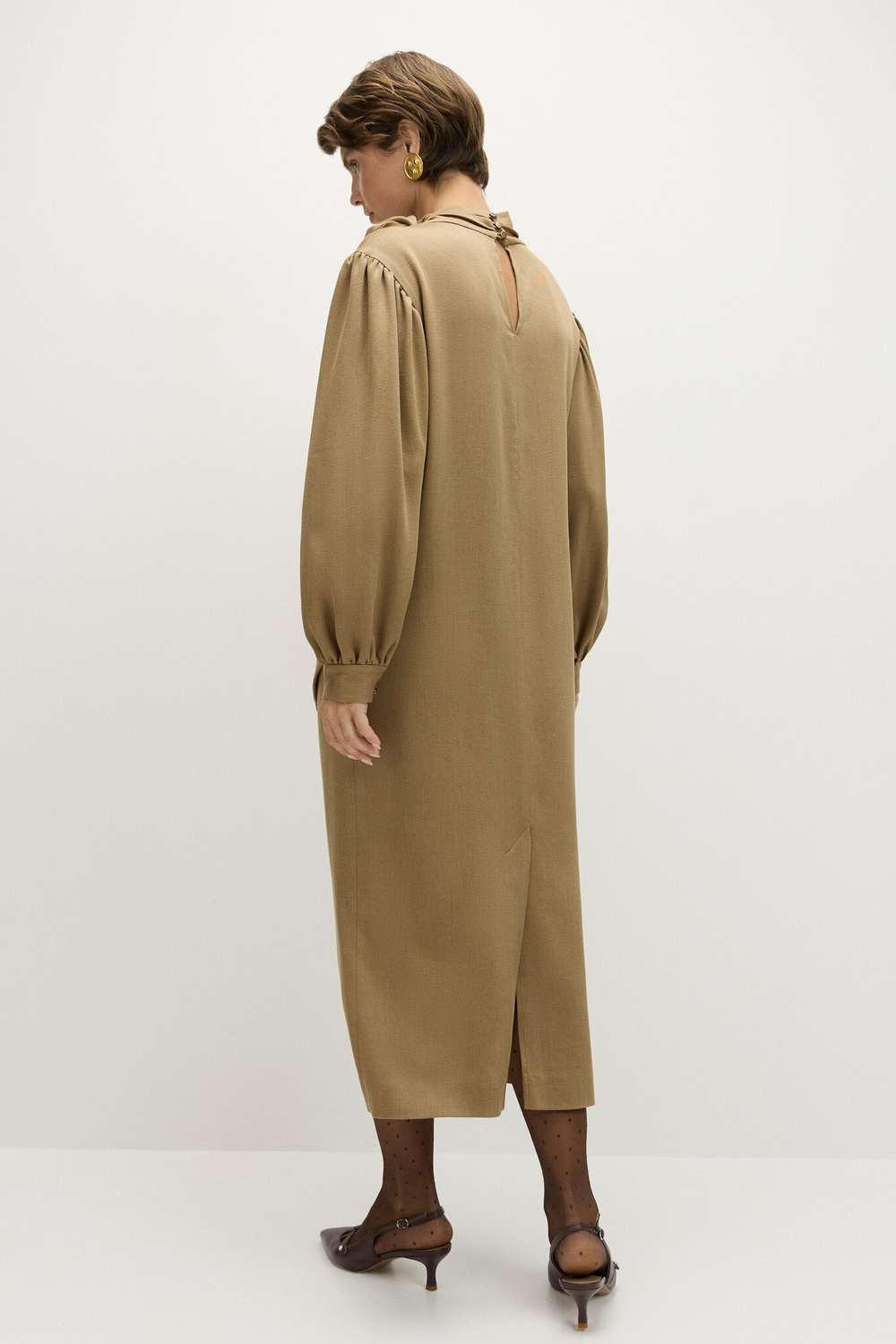 Платье с бантом