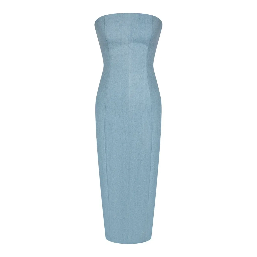Платье бандо DIANA DENIM