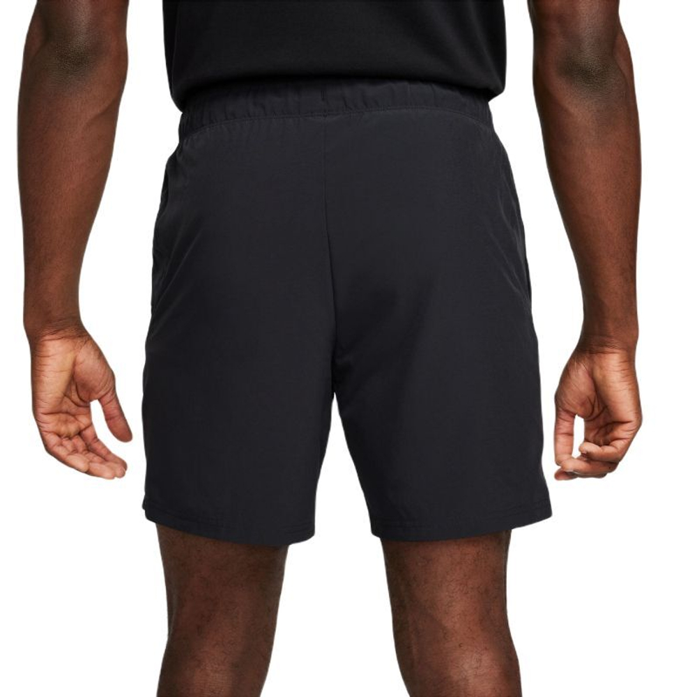 Мужские теннисные шорты Nike Court Dri-Fit Advantage 7" Tennis Short - black/black/white
