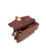 кожаная сумка-мессенджер greenwich Michael Kors - коричневый(30H1GGRL2L)