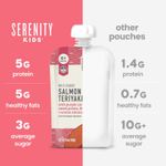 Serenity Kids, лосось дикого улова терияки, для детей от 6 месяцев, 99 г (3,5 унции)