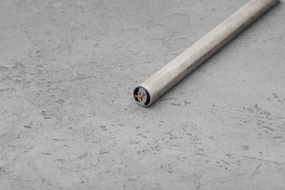 Мозаичный пин "Медведь-III" 8,0x100 мм