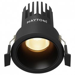 Встраиваемый светильник Maytoni Dip DL115-10W-2.7K-B