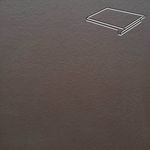 Paradyz Natural Brown Duro - Ступень простая с капиносом структурная 330x300x11