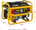 Генератор бензиновый Steher GS-4500