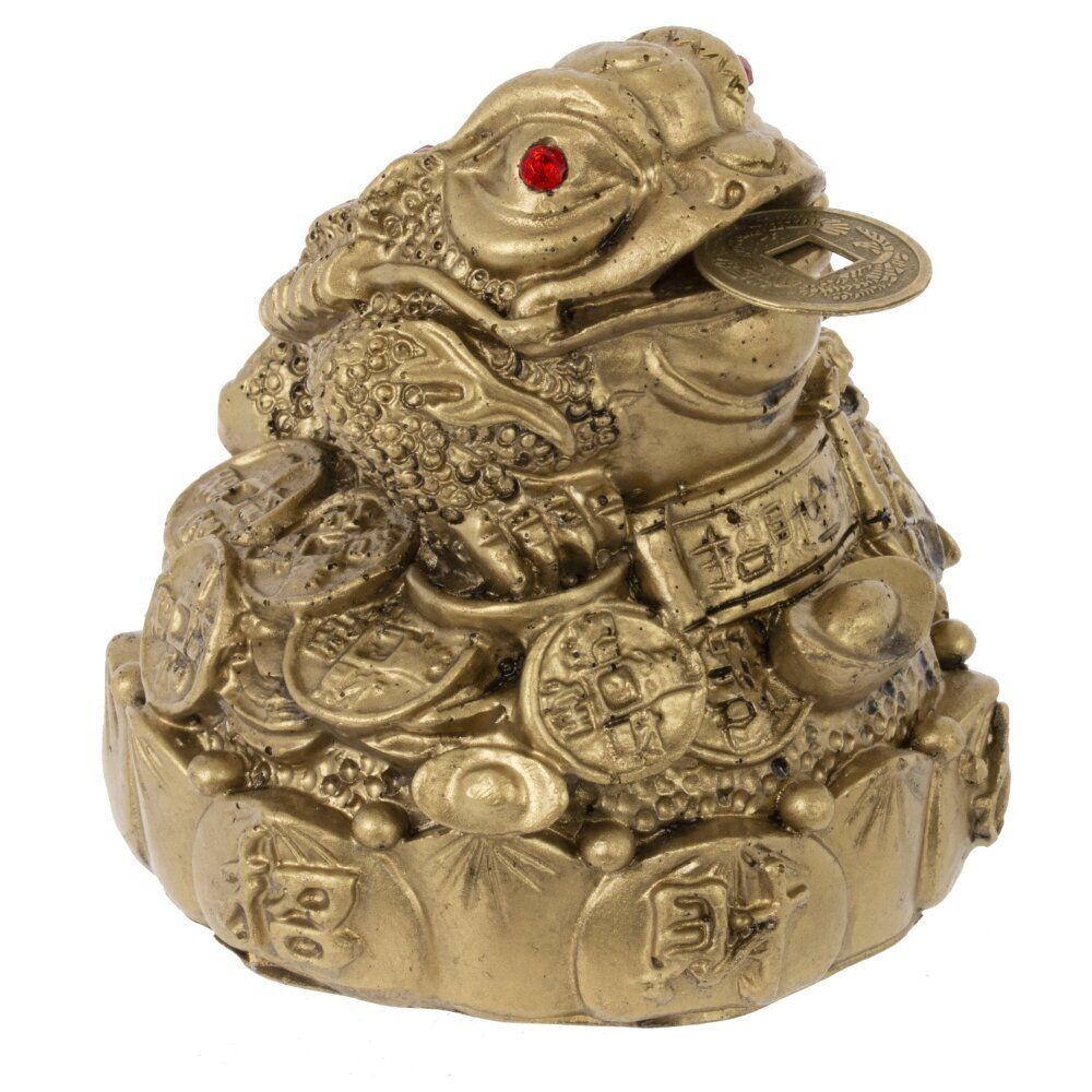 GAEM Фигурка декоративная "Лягушка денежная", L7,5 W7 H7,5 см