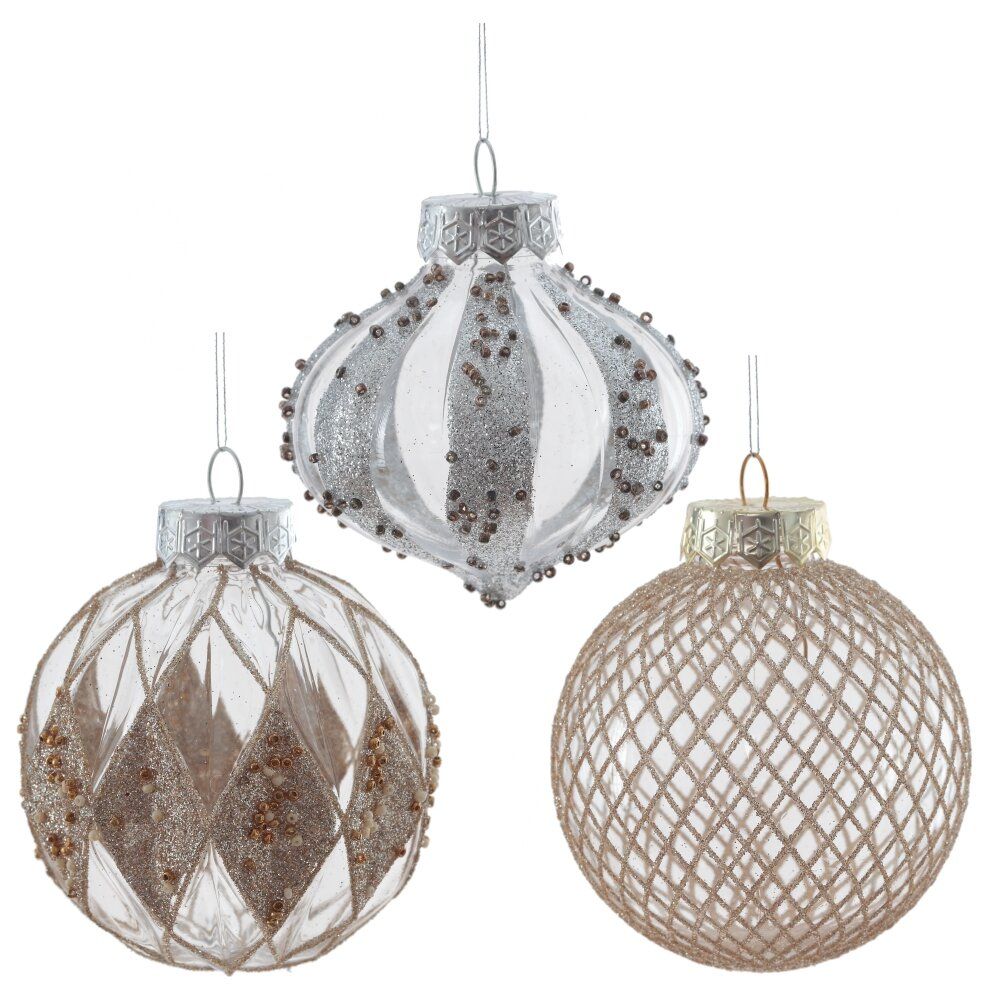GAEM Набор из 9шт Украшение новогоднее "Шар", D8см, L24,6 W8 H24,6см