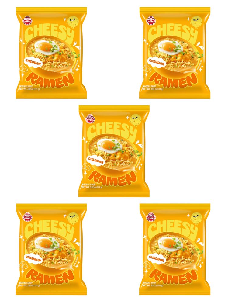 Лапша Отоки Cheddar Cheese Ramen noodle soup 111 г x 5 шт