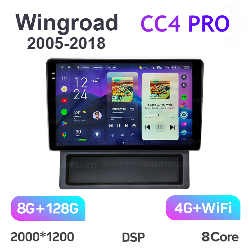 Teyes CC4 Pro 9" для Nissan Wingroad 2005-2018
