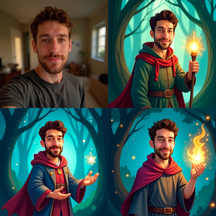 Аватарки в стиле Волшебника из сказки 159С мужские