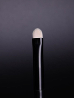 NONSTOPMAKEUP BS10 Perfect Pout Lip Brush, Кисть для макияжа губ. Премиум синтетика, черная, 1 шт.