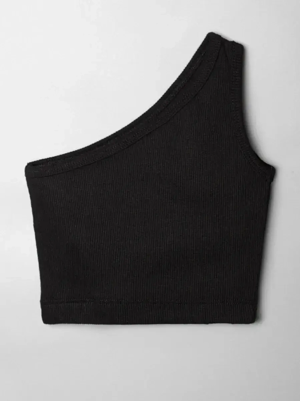 Летний топ для девочки на одно плечо