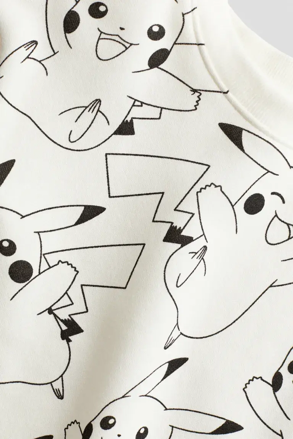 H&M Толстовка с принтом, белый