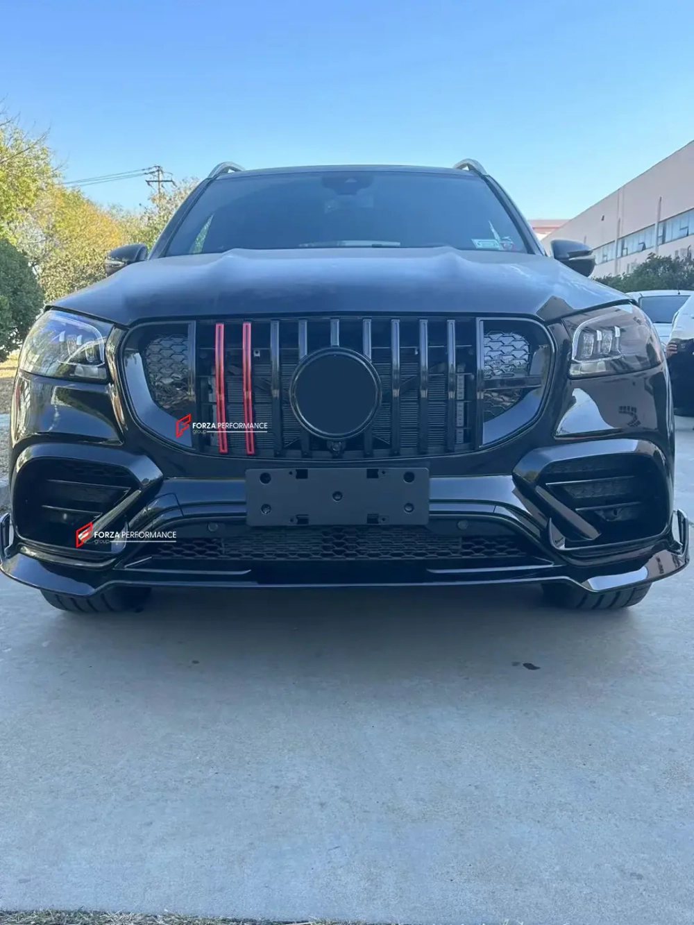 Обвес для MERCEDES-BENZ GLS63 AMG X167 2020+ АМГ Мерседес Бенц ГЛС