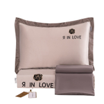 Комплект постельного белья Сатин-Шелк Я IN LOVE LV003