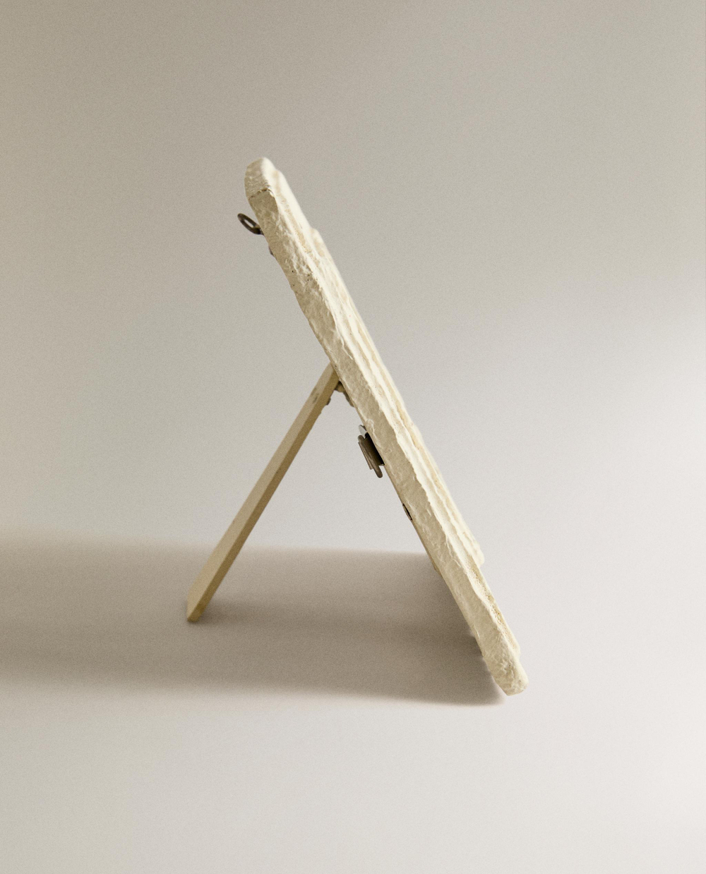 Zara Home Фоторамка из плетёной бумаги, цвет бежевый, 20 см