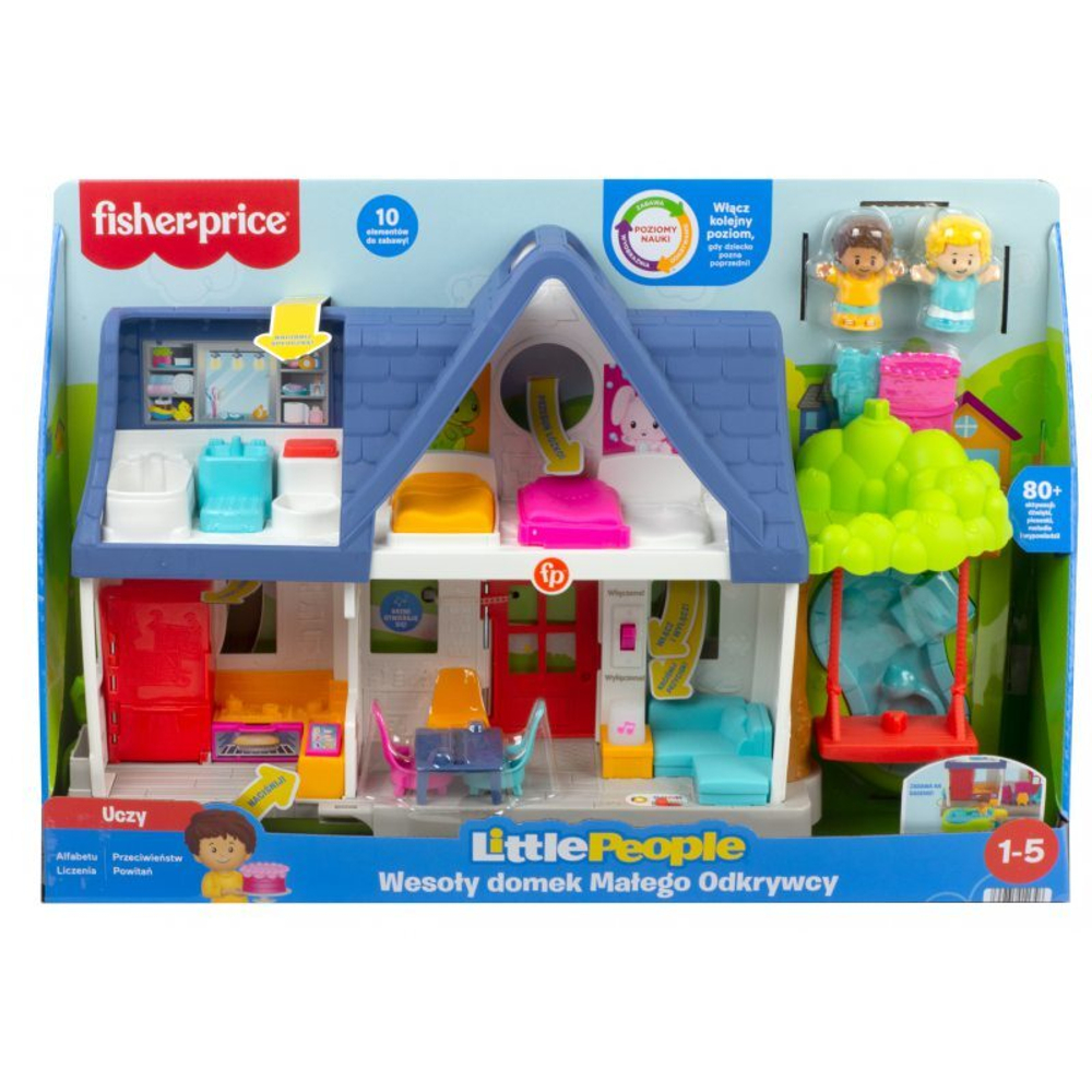 Игровой домик Fisher-Price Little People - Интерактивный Дом Фишер Прайс HCJ65