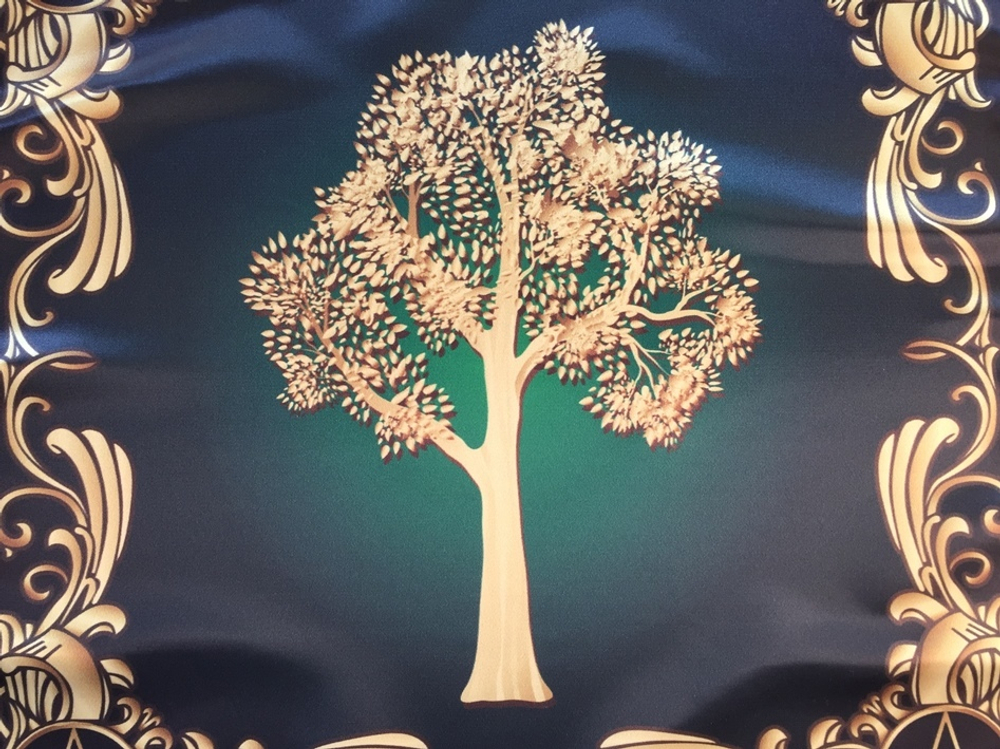 Платок Викканское дерево Сбор урожая