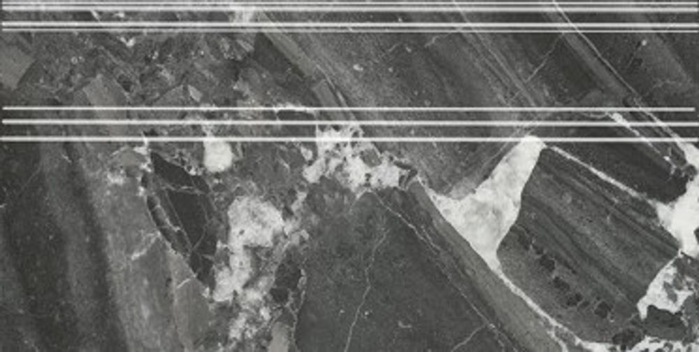 Плинтус Риальто чёрный глянцевый обрезной (FME025R)