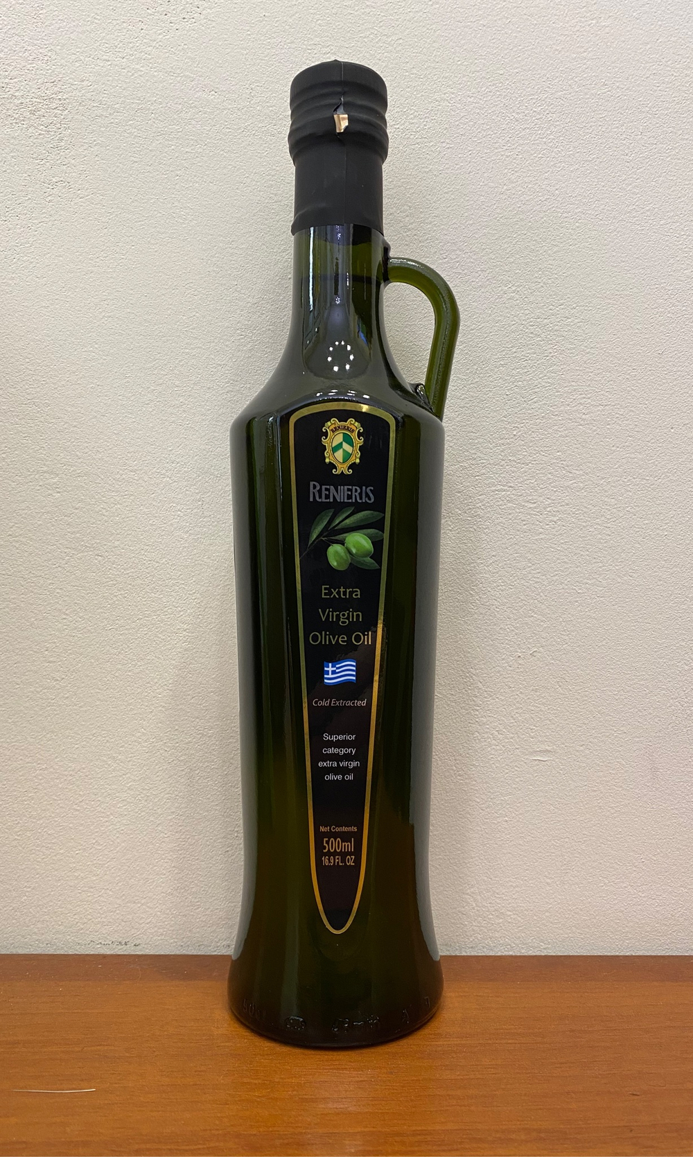 Оливковое масло урожая 2025 Renieris Extra Virgin 500 мл Греция (Крит)